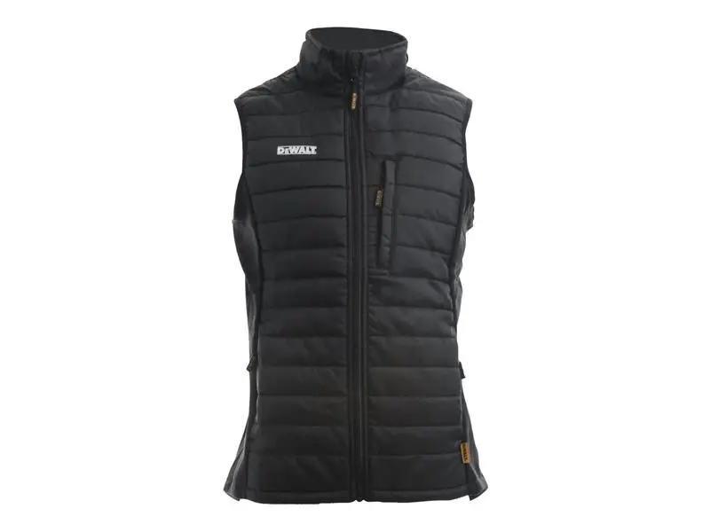 DeWALT Force - Gilet matelassé léger noir - Taille XL (48 pouces)