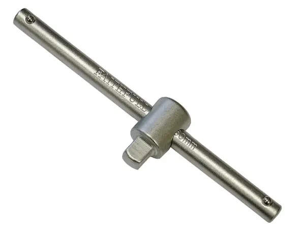 Faithfull Schuifbare T-Bar, 3/8 inch aandrijving, Chroom Vanadium Staal