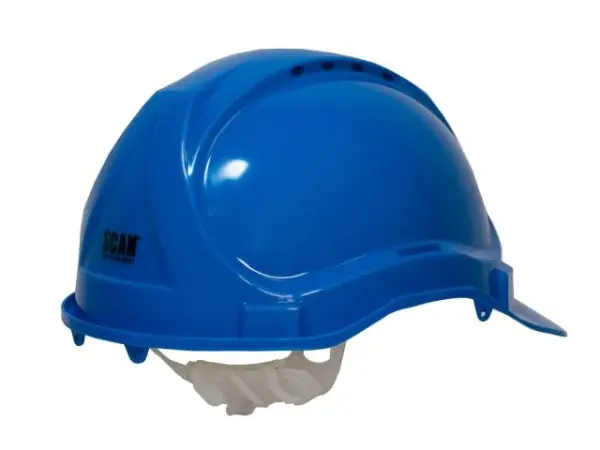 Scan Safety Helmet, Blue, 340 g, EN397:2012 + A1:2012