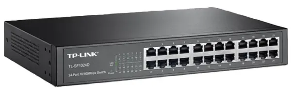 TP-Link 24-Port Fast Ethernet Switch, Desktop/Rack Mount