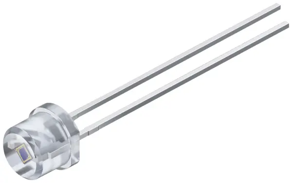 Photo Diode, 850nm, 75°, T-1 3/4 Package, 2-Pin