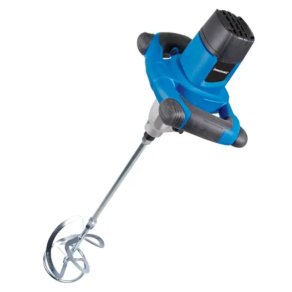 Silverline 1220W Plaster Mixer with 140mm Paddle