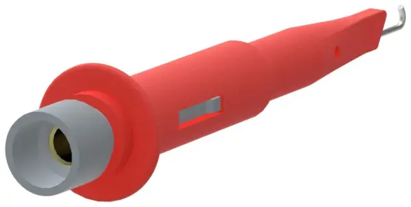 TENMA - 5A 4mm 絕緣彈簧鉤測試探頭 - 紅色