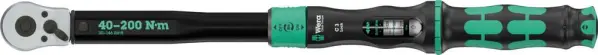 Wera 클릭-토크 록 C3 조절식 토크렌치 40–200Nm, 1/2인치 드라이브