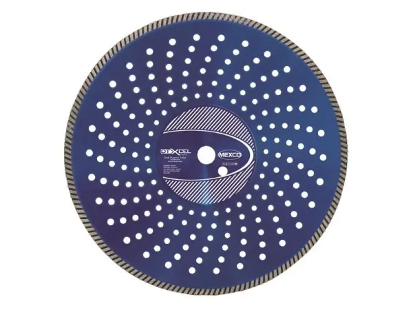 MEXCO XCEL Dual Purpose Turbo Diamond Blade, 350mm x 20mm