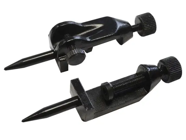 Faithfull Trammel Head Set for Wood & Metal Bars, 31mm Capacity