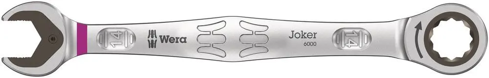 Wera 6000 Joker Ringsleutel met Ratel, 14mm x 188mm