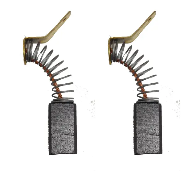 Pair of Carbon Brushes for Iskra-Perles Mini Grinder, 6x7x13.5/12mm