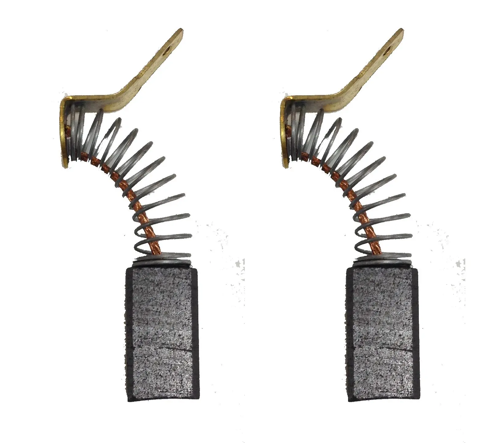 Pair of Carbon Brushes for Iskra-Perles Mini Grinder, 6x7x13.5/12mm