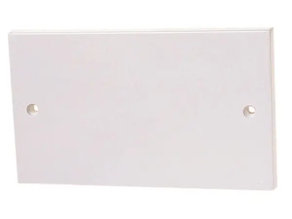 Dencon Plaque de masquage double, Blanc, Plastique moulé