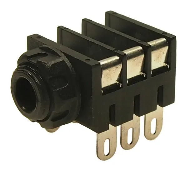 CLIFF ELECTRONIC COMPONENTS Conector Jack Estéreo 6.35mm Panel Montaje - Conmut