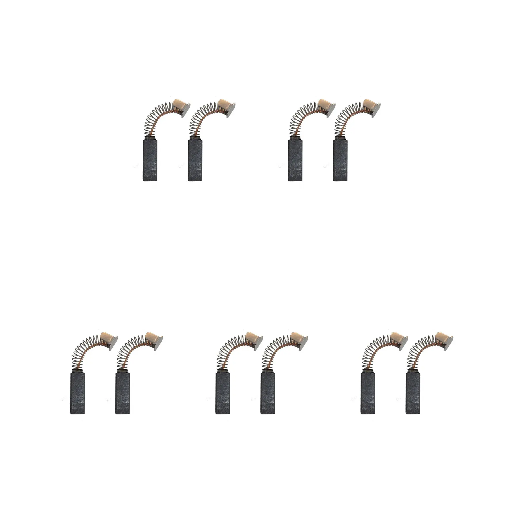 5 Jogos de Escovas de Carvão para Esmerilhadora Flex K8 (5x8x25/23mm)