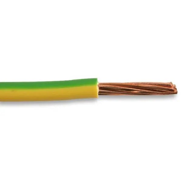 PRO POWER LSOH Conduit & Trunking Cable 4mm² Green/Yellow 100m