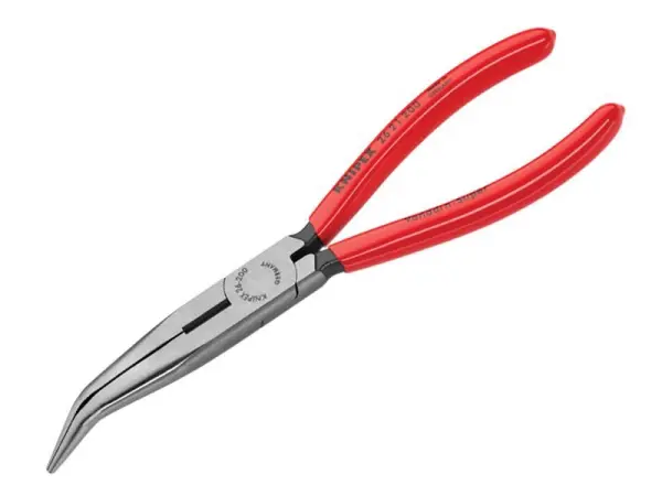 Knipex 26 21 200 Snipe Nose Side Cutters, PVC Grip, 200mm