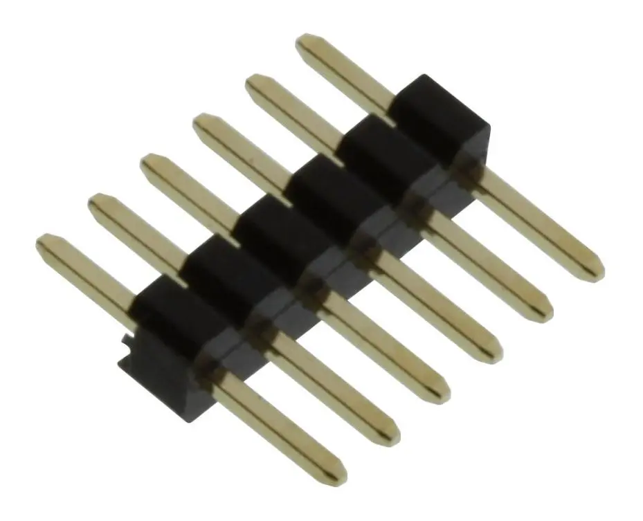 MULTICOMP PRO 1.27mm 6-Way Verticale Pin Header