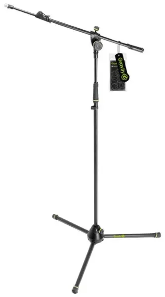 GRAVITY MS 4322 Microfoonstatief met Telescooparm, Instelbare Hoogte