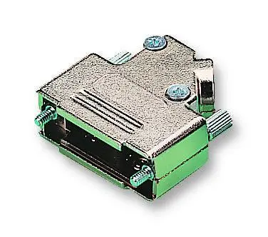 MH CONNECTORS 9ピン メタライズドプラスチック Dサブフード 45°エントリー