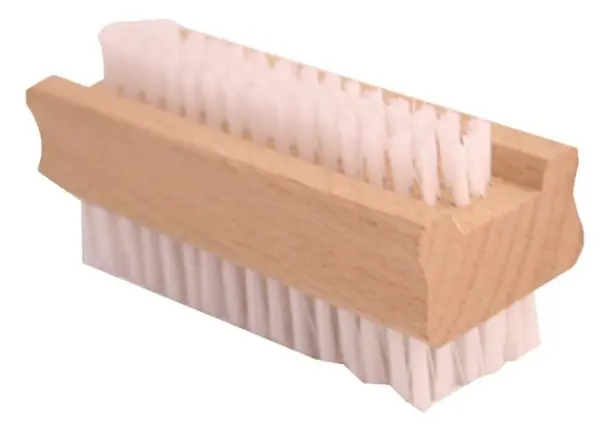 Bentley Wooden Double-Sided Nail Brush, Hardwood