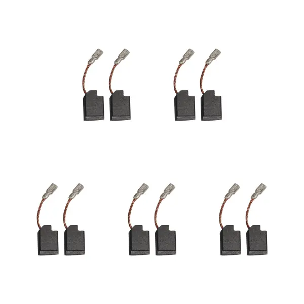 5 ensembles de 2 balais en carbone pour meuleuse Black & Decker Dewalt (6,3x10x