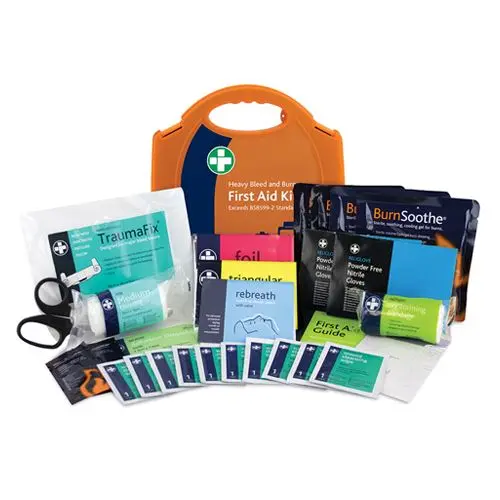 Timco Kit de Primeros Auxilios Pequeño para Hemorragias y Quemaduras