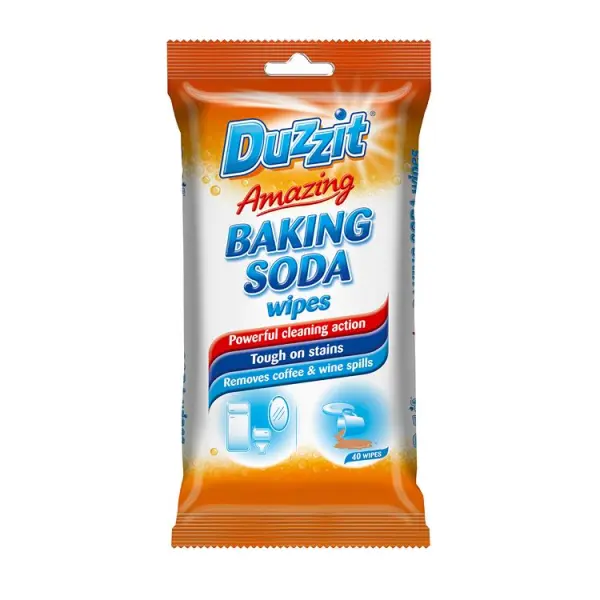 Duzzit Amazing Baking Soda Wipes 40pk