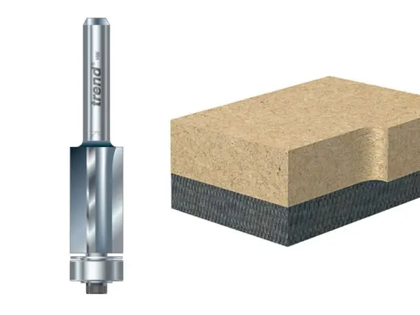 Trend Fresa de Tres Labios TCT 1/4, 12.7x25.4mm