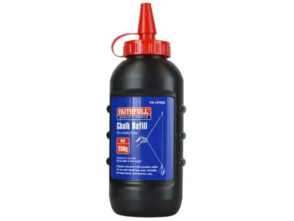 Faithfull Refill用 レッドチョークパウダー 250g