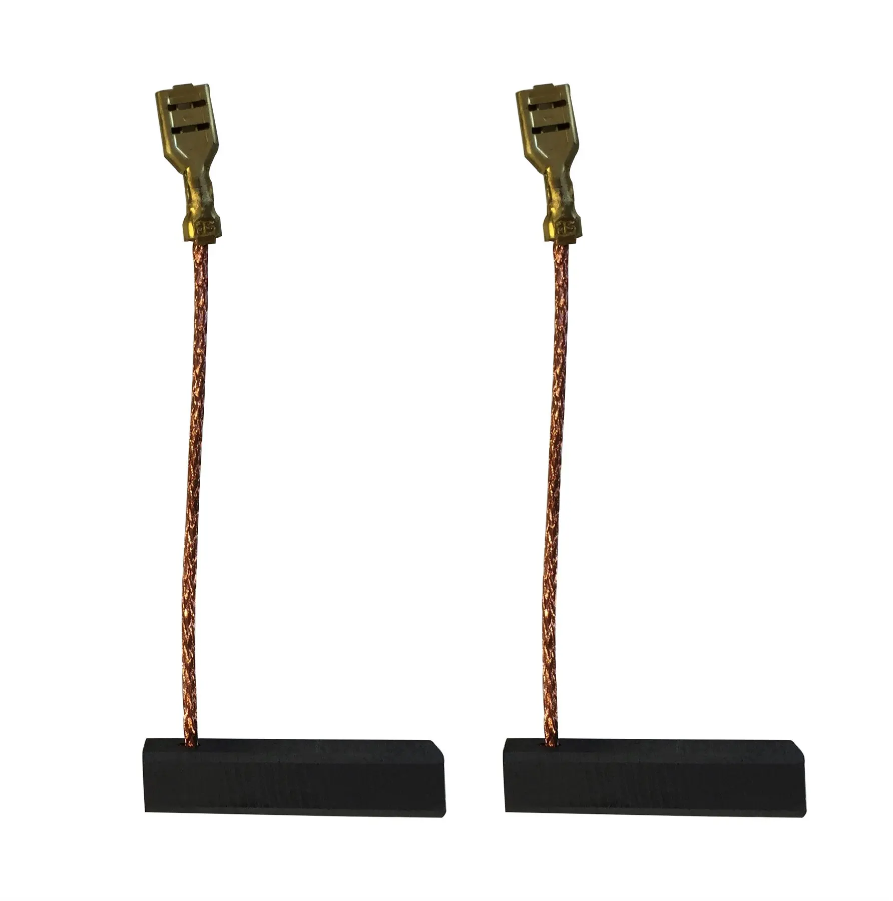 CarbonBr Escobillas de Carbono para Aspiradoras Philips, 6,25 x 8 x 30 mm, Pack