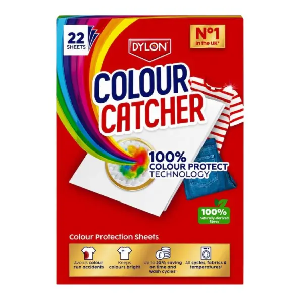 Dylon Color-Catcher Schutzblätter gegen Farbverlauf, 22 Stück