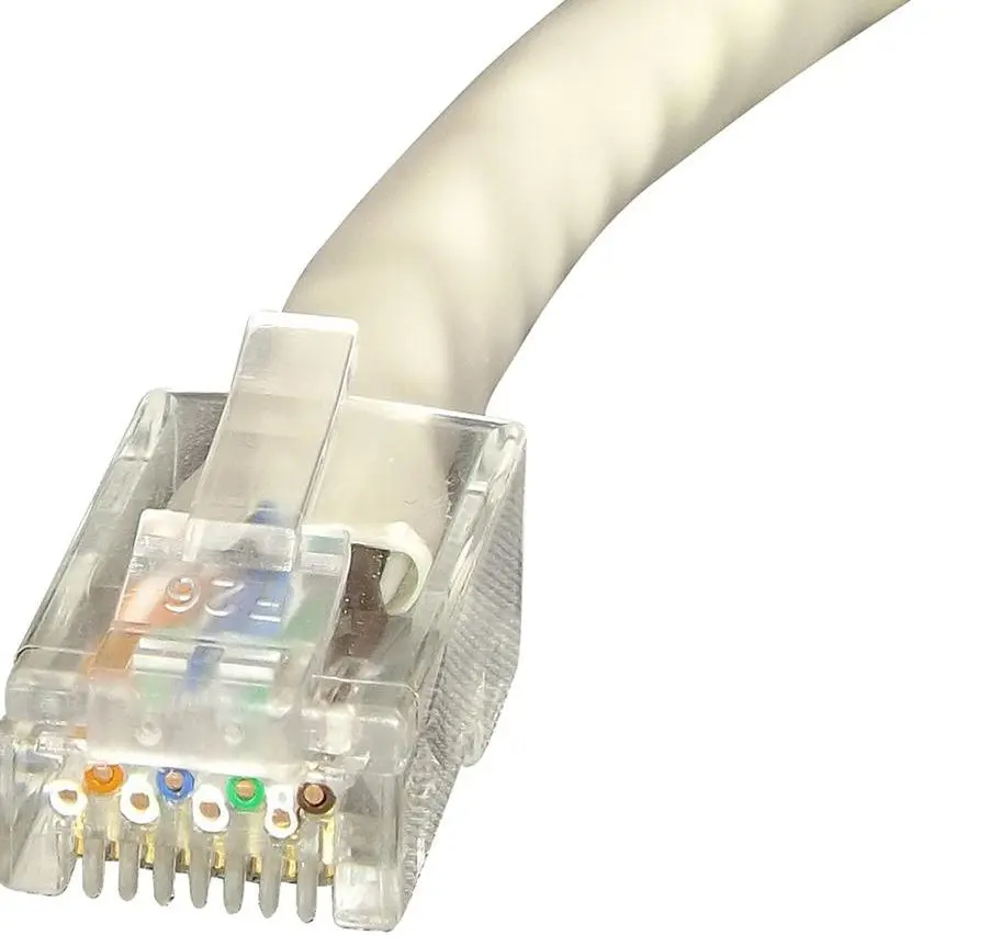 SPEEDY RJ45 Cat6 オフセットプラグ 10個パック