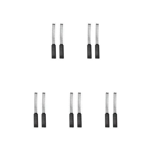 CarbonBr - 5 Jeux de Balais Charbon pour Mixeur, 4.5 x 5 x 18mm