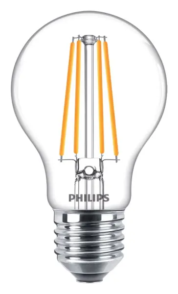 Philips CorePro 8.5W Filament LED GLS A60 Bulb, E27, 2700K, 1055lm