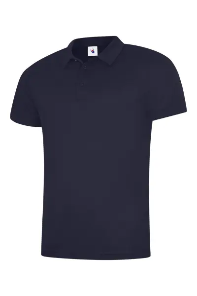 Uneek Unisex Ultra Cool Polo Shirt, Navy, 2XL