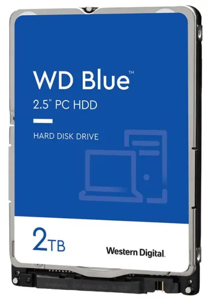 WD Blue 2.5'' 2TB Disco Duro SATA para portátiles