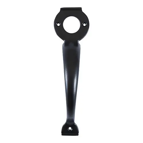 Timco Escutcheon Handle, Black, 8 Inch (200mm)