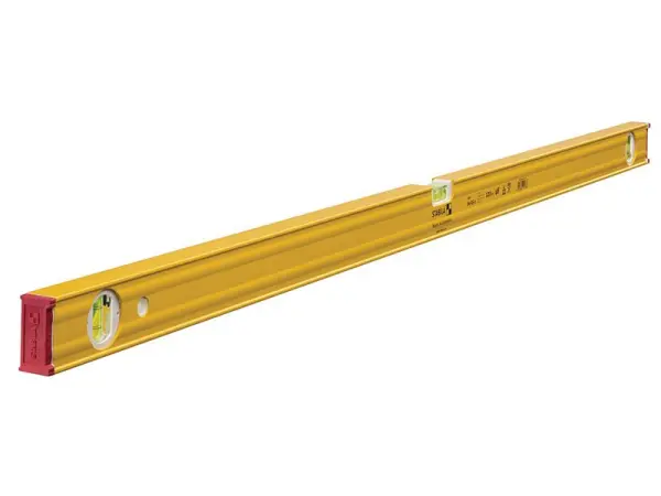 Stabila 80 AS-2 Spirit Level, 3 Vial, Aluminium, 120cm