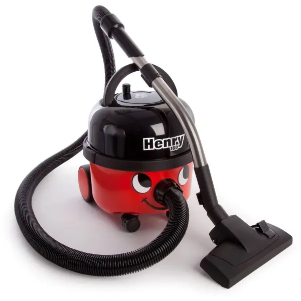 Numatic Henry HVR160 Compact Bagged Vacuum in Red/Black (240V)