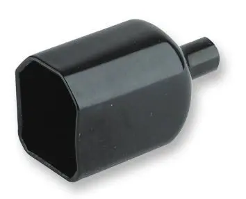 PRO ELEC IEC Connector Insulation Boot, PVC, 28x20x25mm (Pack of 2)