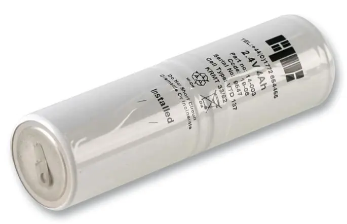 HiLo 2.4V 4Ah Ni-Cd Noodverlichting Accupack, 2x D-Cel, Getagd