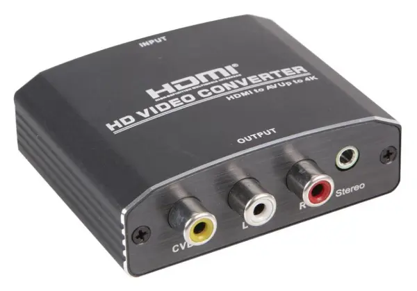 PRO SIGNAL HDMI to Composite AV Converter for Older TVs
