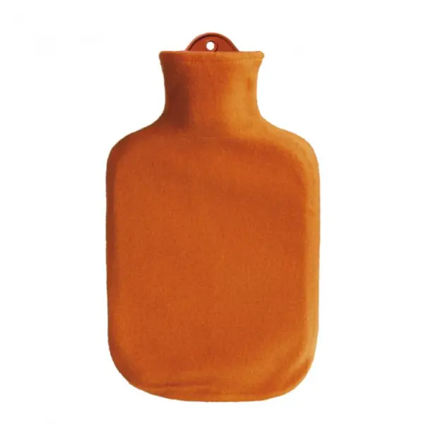 Sanger Contour Covered Hot Water Bottle Orange 2L