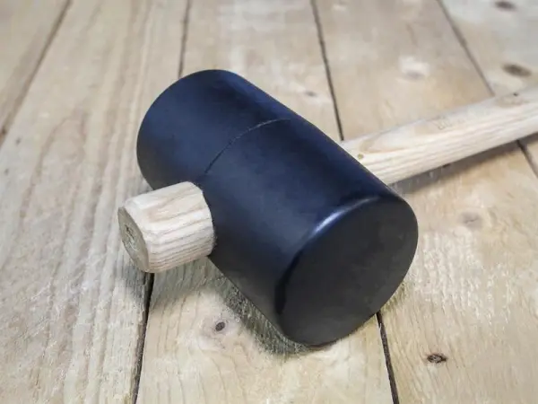 Faithfull FSC Black Rubber Mallet - 28oz