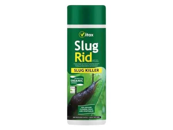 Vitax Slug Rid Pellet Bait, 500g, Ferric Phosphate