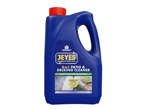 Jeyes Nettoyant 4-en-1 pour Terrasses et Lames de Terrasse, 2 Litres