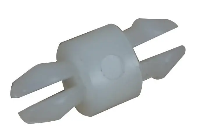 DURATOOL Supports Verrouillables Miniatures pour PCB en Nylon 6.6, 2mm, Lot de 