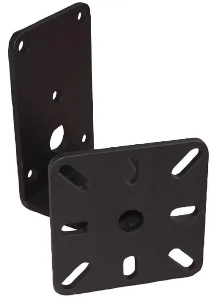 W AUDIO Wandbeugel voor luidsprekers, Zwart, Draagvermogen 25kg