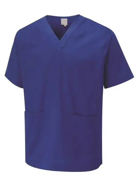 Uneek Tunica Unisex da Lavoro Medicale - Blu Reale - Taglia M