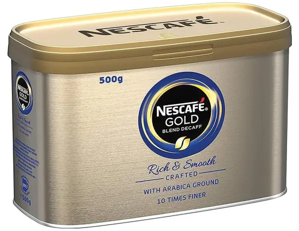 NESCAFÉ Gold Blend Decaffeinated Coffee, 500g Tin
