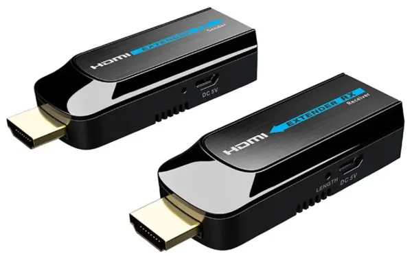 PRO SIGNAL מאריך HDMI 1080p דרך Cat6/Cat7, טווח 50 מטר