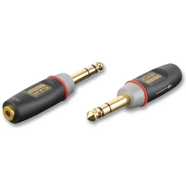XCALIBER 6.35mm (1/4``) Stereo Jack Male to 3.5mm Mono Jack Female Adaptor
